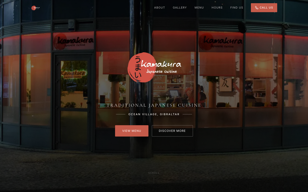 Kamakura Japanese Cuisine, Ocean Village Gibraltar