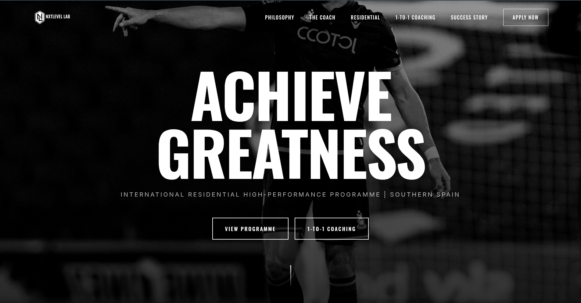 NxtLevelLab, international high-performance programme